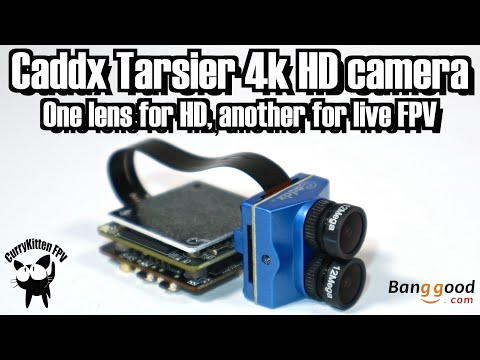 The Caddx Tarsier a 4K dual HD/FPV camera - Installing a standalone unit.  Supplied by Banggood - UCcrr5rcI6WVv7uxAkGej9_g