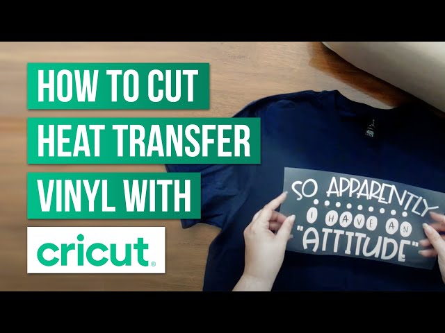 How to Cut HTV on Cricut