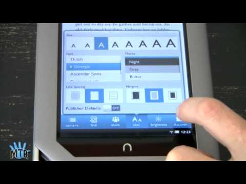 Nook Tablet Review - UCW6J17hZ_Vgr6cQgd_kHt5A