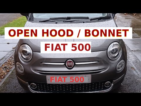 Как открыть капот на Fiat 500: пошаговая инструкция Как открыть капот на Fiat 500: пошаговая инструкция