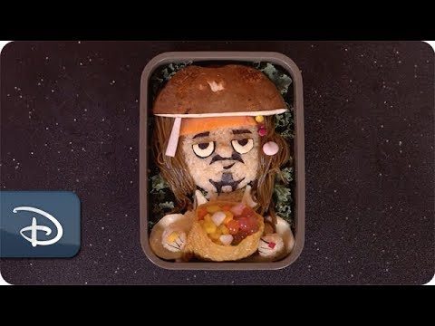 Disney Parks How-To Make a Bento Box Magical: Captain Jack Sparrow - UC1xwwLwm6WSMbUn_Tp597hQ