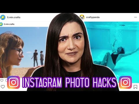 Trying Clickbait Photo "Hacks" From Instagram - UCbAwSkqJ1W_Eg7wr3cp5BUA