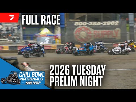FULL RACE: 2026 Chili Bowl Nationals | Tuesday Preliminary Night - dirt track racing video image
