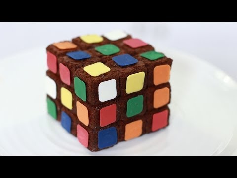 RUBIKS CUBE BROWNIES - NERDY NUMMIES - UCjwmbv6NE4mOh8Z8VhPUx1Q