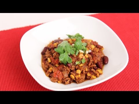 Homemade Turkey Chili Recipe - Laura Vitale - Laura in the Kitchen Episode 705 - UCNbngWUqL2eqRw12yAwcICg