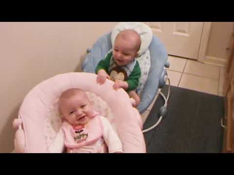 Cute Twins Baby Playing and Laughing Together Twins Baby Video