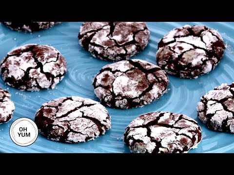 Chocolate Crinkle Cookies - Anna Olson - UCr_RedQch0OK-fSKy80C3iQ
