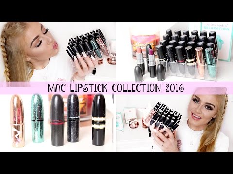 MAC Lipstick Collection + SWATCHES 2016 | Lucy Flight - UCYAbuPc61VPEVEwBLlY1D2g