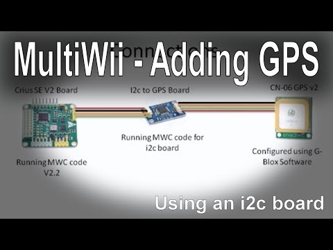 (6/7) MultiWii SE V2.0/2.5 - Adding GPS via a i2c board - UCp1vASX-fg959vRc1xowqpw