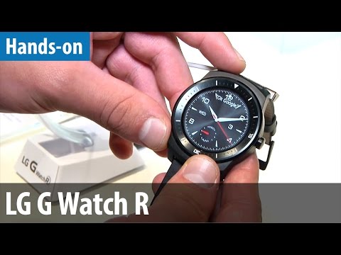 Runde Smartwatch - LG G Watch R im Hands-on | deutsch / german - UCtmCJsYolKUjDPcUdfM8Skg