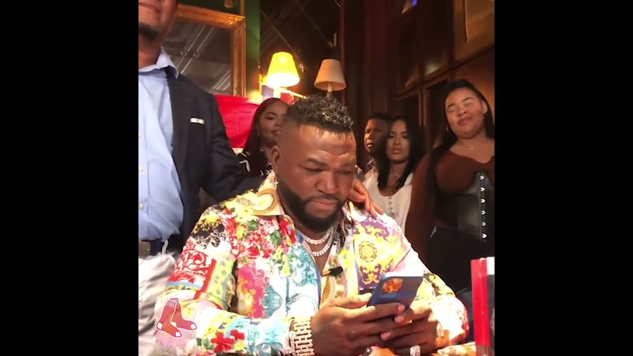 David Ortiz gets the call from the Hall of Fame! (Big Papi is in!)