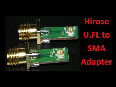 Hirose U FL to SMA Adapter - UCHqwzhcFOsoFFh33Uy8rAgQ