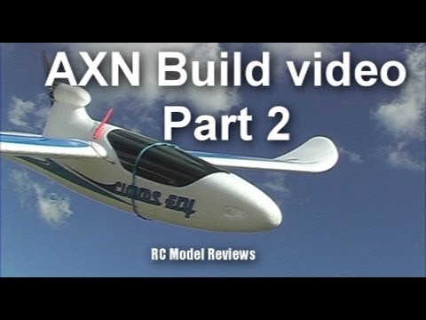 AXN Clouds Fly Floater Jet RC plane build video (part 2 of 3) - UCahqHsTaADV8MMmj2D5i1Vw