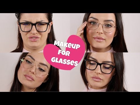 Everyday Makeup Tips for Glasses! + My Spectacle Collection - UCLFW3EKD2My9swWH4eTLaYw