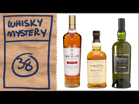 Macallan Classic Cut 2018, The Balvenie 12 Doublewood, Ardbeg Uigeadail - Whisky Mystery 38 - UC8SRb1OrmX2xhb6eEBASHjg