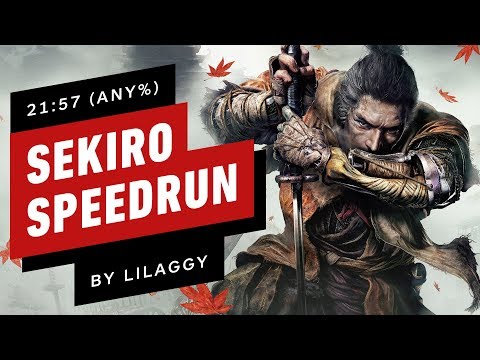 Sekiro: Shadows Die Twice Speedrun Finished In Under 22 Minutes (by LilAggy) - UCKy1dAqELo0zrOtPkf0eTMw