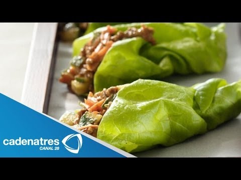 Receta Tacos de Lechuga estilo Oriental / Tacos de Lechuga estilo Oriental - UClIHawzMOBFQc1QZu2XYuoQ