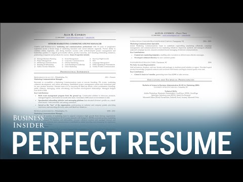 A résumé expert reveals what a perfect résumé looks like - UCcyq283he07B7_KUX07mmtA