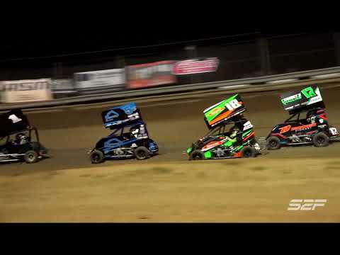 8.22 KKM Challenge Prelim Night 1 POWRi Jr Sprint| Highlights - dirt track racing video image