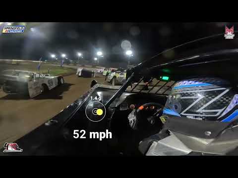 #30 Dalton Cloyd - 4State Late Model - 6-28-2025 Springfield Raceway - In Car Camera - In Car Camera - dirt track racing video image
