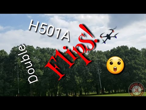 Hubsan H501A Double Flips!  - UCNUx9bQyEI0k6CQpo4TaNAw