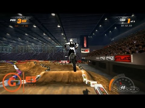 MX vs ATX: Supercross Stage Demo - E3 2014 - UCbu2SsF-Or3Rsn3NxqODImw