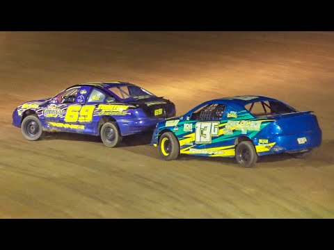 Kids Mini Stock Feature | McKean County Raceway | 7-26-24 - dirt track racing video image