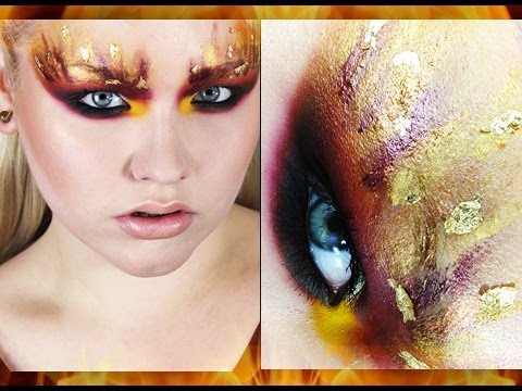 The Hunger Games: ''The Girl on Fire'' Inspired Makeup Tutorial - UCzTKskwIc_-a0cGvCXA848Q