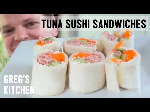 TUNA SUSHI SANDWICHES Recipe - Greg's Kitchen - UCGXHiIMcPZ9IQNwmJOv12dQ