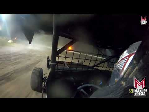 #9 Abigayle Lett - IMCA Racesaver - 8-3-2024 Valley Speedway - In Car Camera - dirt track racing video image