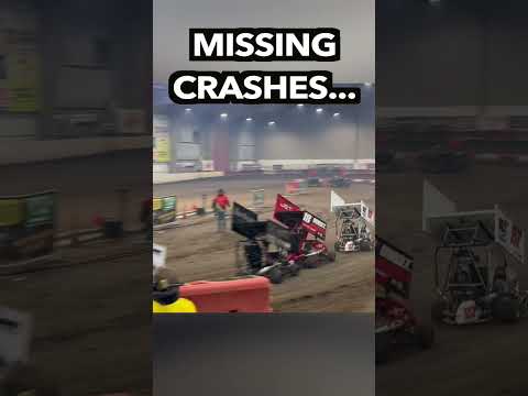 Missing Massive Crashes..... - dirt track racing video image