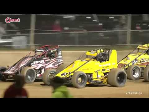 LIVE: USAC Fall Nationals at Lawrenceburg Speedway - dirt track racing video image