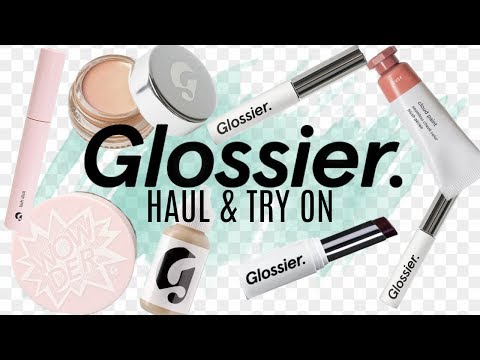 Testing Glossier Makeup for the First Time || Full Face of First Impressions Review + Haul