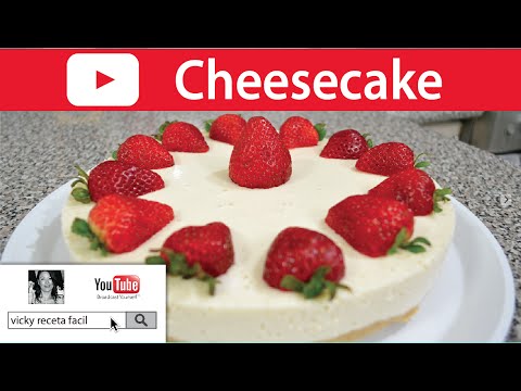 CHEESECAKE FRIO SIN HORNO | Vicky Receta Facil - UCewhO42h_TIKZdntpI-v39g