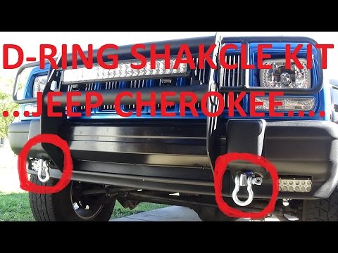 1996 JEEP CHEROKEE XJ CLEVIS TOW HOOK SHACKLE INSTALL - UCEPQf2fSnWEl2c8D8pJDULg