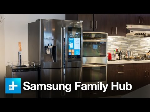 Samsung Family Hub Fridge - Hands On - UC8wXC0ZCfGt3HaVLy_fdTQw