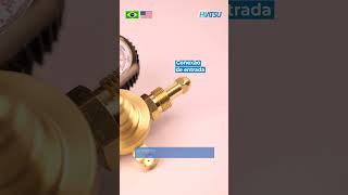 Regulador De Nitrogênio 0-600 PSI / 0-4000 PSI HT-4000 - Hiatsu