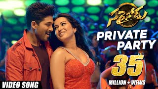 Video Trailer Sarrainodu