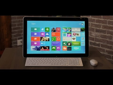 The Vaio Tap 20, Sony's 20-inch touch-screen all-in-one - UCOmcA3f_RrH6b9NmcNa4tdg