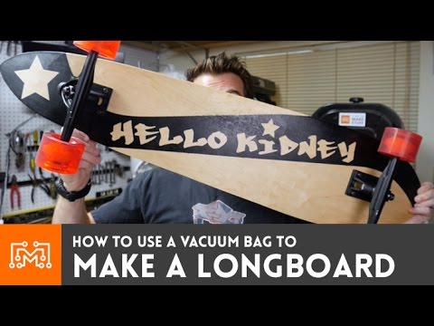 Custom Longboard using a vacuum bag // How-To - UC6x7GwJxuoABSosgVXDYtTw