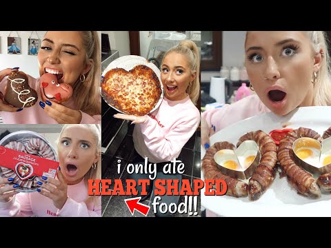 I only ate HEART SHAPED food for 24HOURS challenge!! - UCFanrVWRodCwCw43U7KBAQg