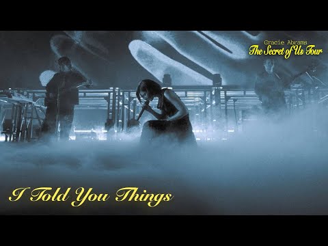 Gracie Abrams - I Told You Things (Live on The Secret of Us Tour)