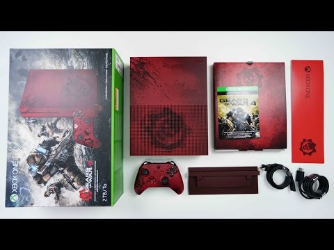 XBOX One S - Gears of War 4 Console UNBOXING - UC0MYNOsIrz6jmXfIMERyRHQ