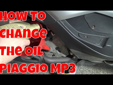 Come Si Sostituisce L Olio Motore Del Piaggio Mp