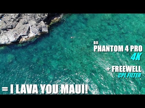 DJI Phantom 4 Pro 4K - North Shore Maui Hawaii Lava Coast - Freewell CPL Filter - UCVQWy-DTLpRqnuA17WZkjRQ