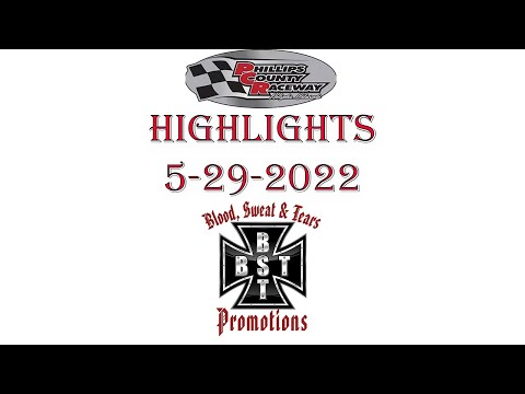 Highlights from Phillips County Raceway - 5-29-2022 - dirt track racing video image