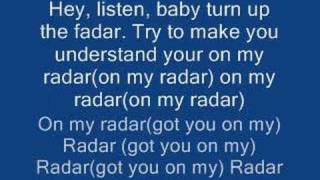 Radar - Britney Spears Lyrics/Sing Along - Blackout