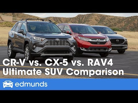 Honda CR-V vs. Mazda CX-5 vs. Toyota RAV4: 2019 Compact SUV Comparison Test - UCF8e8zKZ_yk7cL9DvvWGSEw