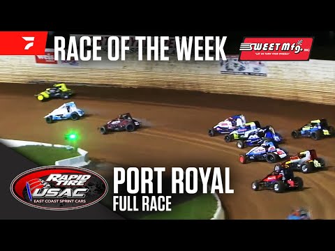 FULL RACE: USAC East Coast Sprints at Port Royal Speedway | Sweet Mfg Race Of The Week - dirt track racing video image