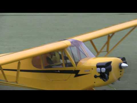 Hangar9 1/4-Scale J-3 Piper Cub PNP - Maiden Flight - UCz3LjbB8ECrHr5_gy3MHnFw